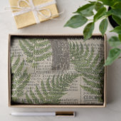 Grün-Gelber Papagei auf Blätter Decoupage Seidenpapier (Geschenk)