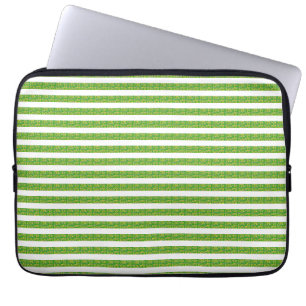 Grün Geometrisch  Laptopschutzhülle