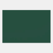 Grün Geschenkpapier Set (Vorderseite 2)