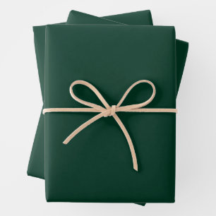 Grün Geschenkpapier Set