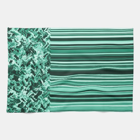 Grün Geschirrtuch (Horizontal)