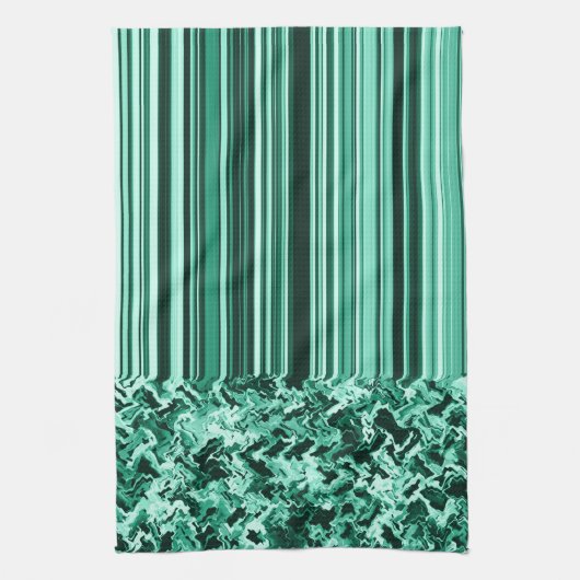 Grün Geschirrtuch (Vertikal)