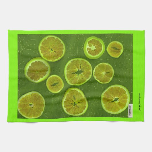 Grün Geschirrtuch (Horizontal)
