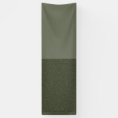 Grün geteiltes Moss-Banner - Texturiert, glatt Banner (Vertikal)