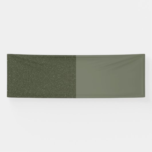 Grün geteiltes Moss-Banner - Texturiert, glatt Banner (Horizontal)