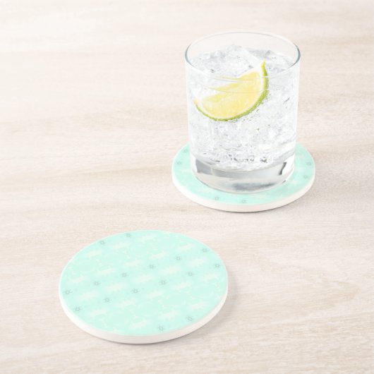 grün getränkeuntersetzer (Seite)