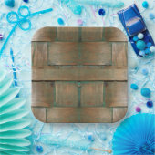 grün glänzend pappteller (Party)