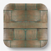 grün glänzend pappteller (Vorderseite)