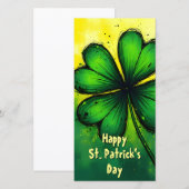 Grün, Glück & Freude - Happy St. Patrick's Day! (Vorne/Hinten)