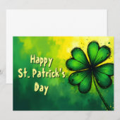 Grün, Glück & Freude - Happy St. Patrick's Day! (Vorne/Hinten)