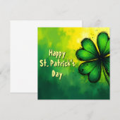 Grün, Glück & Freude - Happy St. Patrick's Day! (Vorne/Hinten)
