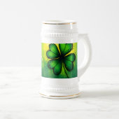 Grün, Glück & Freude - Happy St. Patrick's Day! Bierglas (VorderseiteRechts)