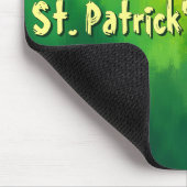 Grün, Glück & Freude - Happy St. Patrick's Day! Mousepad (Ecke)