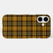 Grün, Gold und Braun Rustikal Kariert Case-Mate iPhone Hülle (Rückseite (Horizontal))