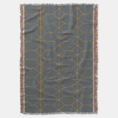 Grün, goldfarben, einfach, Retro, elegante Abbildu Decke (Vorderseite Vertikal)