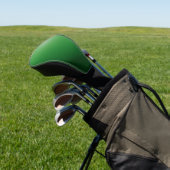 Grün golf headcover (In SItu)