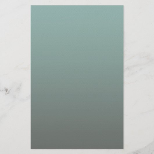 Grün Grau Farbe Briefpapier (Vorderseite)