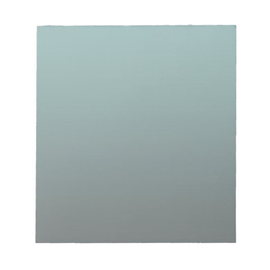 Grün Grau Farbe Notizblock (Vorderseite)