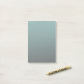 Grün Grau Farbe Post-it Klebezettel (Auf Schreibtisch)