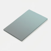 Grün Grau Farbe Post-it Klebezettel (angewinkelt)