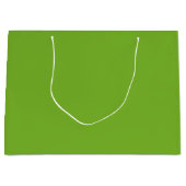 Grün Große Geschenktüte (Vorderseite)