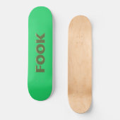 Grün grüne Skateboard (Vorderseite)