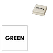 grün gummistempel (Stempel)