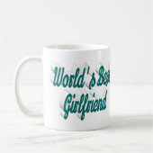 Grün-Halbskript Kaffeetasse (Links)