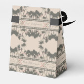 Grün & hell, hawaiianische Weihnachten Geschenkschachtel (Rückseite)