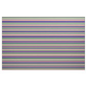 Grün, hellrosa, helle Koralle und Blau Stoff (Fat Quarter (45,7 x 55,9 cm))