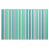 Grün, hellrosa und blaues Muster Stoff (Yard (91,4 cm))