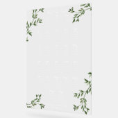 Grün | Hochzeit Sitzplan Acrylschild (Winkel)