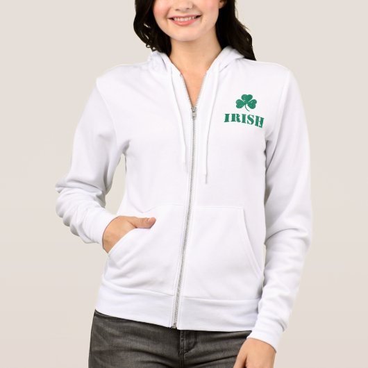 Grün Hoodie (Vorderseite)