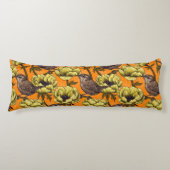 Grün im gelben Anemonengarten Seitenschläferkissen (Vorderseite)