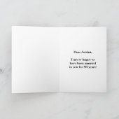 Grün, Imitate Gold 80. Hochzeit Anniversary + Name Karte (Innenseite)