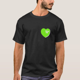 Grün in meinem Herzen Grüne Grafik T-Shirt