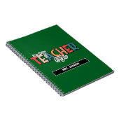 Grün in meinem Zitat aus der Lehrerzeit Notizblock (Rechte Seite)