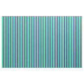 Grün, Indigomuster und Beige Farbmuster Stoff (Yard (91,4 cm))