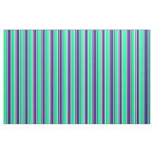 Grün, Indigomuster und Beige Farbmuster Stoff (Fat Quarter (45,7 x 55,9 cm))