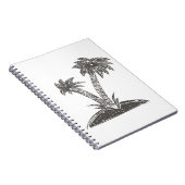 Grün-Insel Notizblock (Rechte Seite)