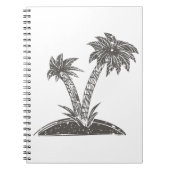 Grün-Insel Notizblock (Vorderseite)