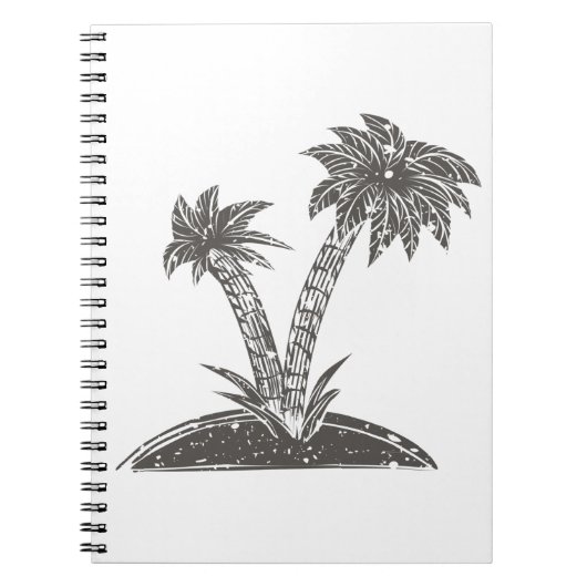 Grün-Insel Notizblock (Vorderseite)