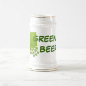 Grün ist Bier-Tasse! Bierglas (Mittel)