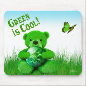 Grün ist cool! Mousepad (Vorne)