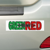 GRÜN ist das neue ROT Autoaufkleber (Auf Auto)