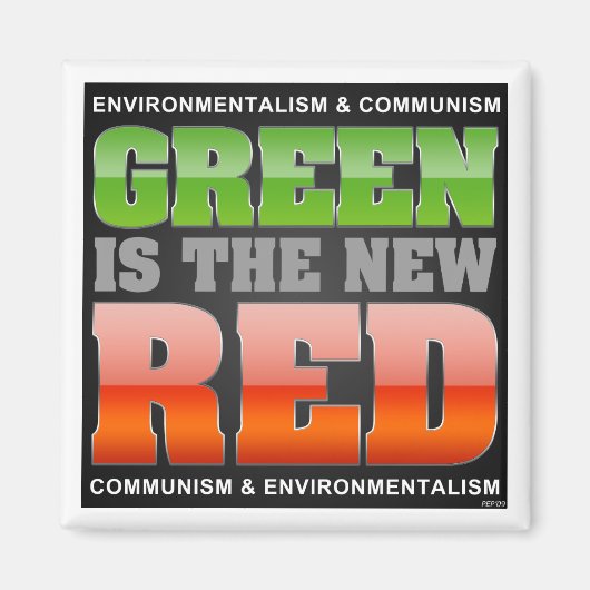 Grün ist das neue Rot Magnet (Vorne)