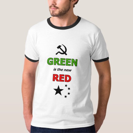 Grün ist das neue Rot T-Shirt (Vorderseite)