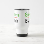 Grün ist das neue Schwarze Reisebecher (Mittel)