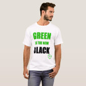 Grün ist das neue Schwarze T-Shirt (Vorne ganz)