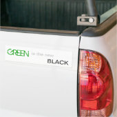 GRÜN ist der neue SCHWARZE Autoaufkleber! Autoaufkleber (Auf Lkw)